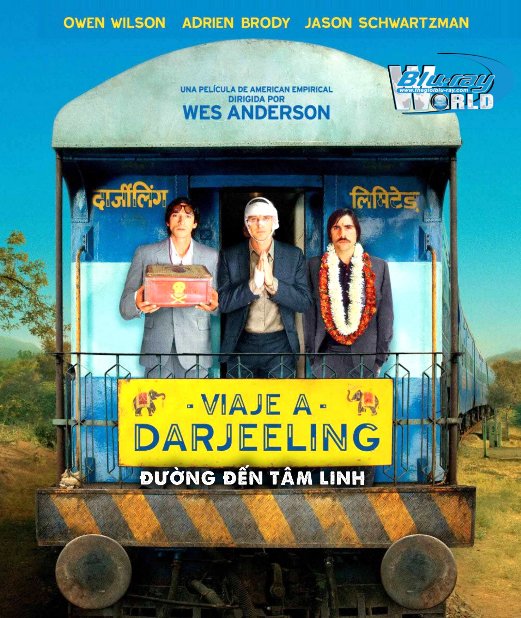 B4710. The Darjeeling Limited - Đường Đến Tâm Linh 2D25G (DTS-HD MA 5.1) 